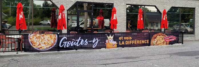 Drapeaux publicitaires Le Grand Montréal